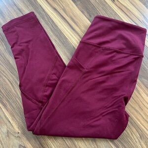 Victoria's Secret Women’s Burgundy Leggings